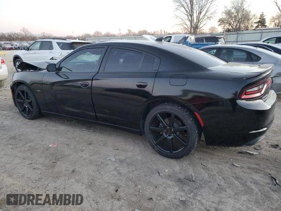 2017 Dodge Charger R/T with VIN 2C3CDXCT3HH626797, listed as a Copart auction lot 84427074 with 87,703 mi miles and Salvage title. Bid and sale history available at DreamBid. Image 2.