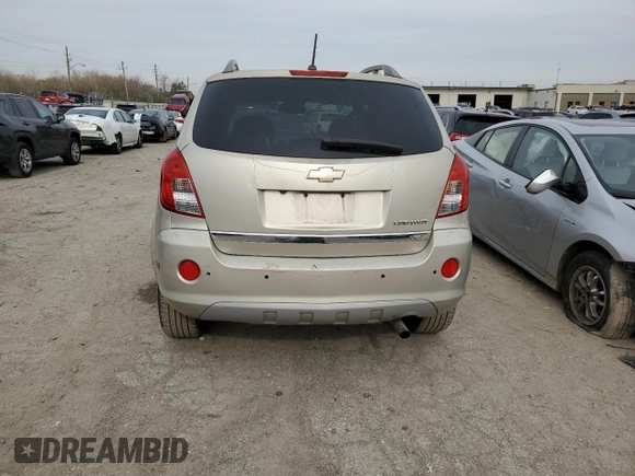2013 Chevrolet Captiva Sport LTZ with VIN 3GNAL4EK2DS637197, listed as a Copart auction lot 80237354 with 80,422 mi miles and Salvage Title. Bid and sale history available at DreamBid. Image 6.