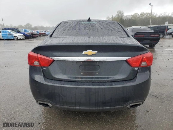 2015 Chevrolet Impala LTZ with VIN 2G1165S34F9165130, listed as a Copart auction lot 50248495 with 172,066 mi miles and Salvage Title. Bid and sale history available at carsss.com. Image 6.