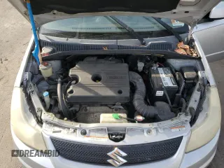 2007 Suzuki SX4 with VIN JS2YB413775101553, listed as a Copart auction lot 86815574 with 184,809 mi miles and Salvage Title. Bid and sale history available at carsss.com. Image 13.