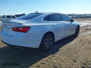 2020 Chevrolet Malibu RS with VIN 1G1ZG5ST5LF087377, listed as a IAAI auction lot 41424045 with 55,513 mi miles. Bid and sale history available at carsss.com. Image 4.