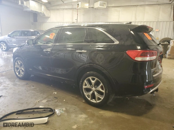 2017 Kia Sorento SX V6 with VIN 5XYPKDA57HG228433, listed as a Copart auction lot 51845215 with 94,636 mi miles and Non Repairable. Bid and sale history available at carsss.com. Image 2.