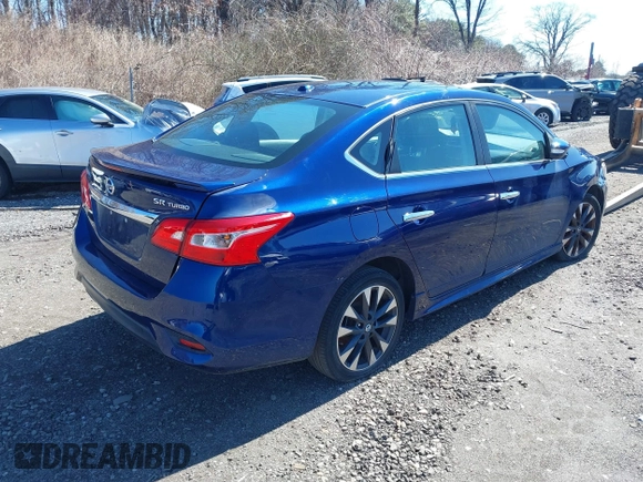 2017 Nissan Sentra SR Turbo with VIN 3N1CB7AP0HY231030, listed as a IAAI auction lot 40570503 with 158,855 mi miles and . Bid and sale history available at DreamBid. Image 4.