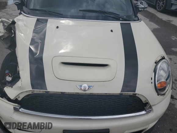 2011 MINI Convertible S with VIN WMWZP3C54BTX83253, listed as a Copart auction lot 49879485 with Not Provided miles and Salvage Title. Bid and sale history available at DreamBid. Image 11.