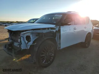 2022 Infiniti QX80 PREMIUM SELECT with VIN JN8AZ2AE6N9293085, listed as a Copart auction lot 83220604 with 36,253 mi miles and Salvage Title. Bid and sale history available at carsss.com. Image 1.