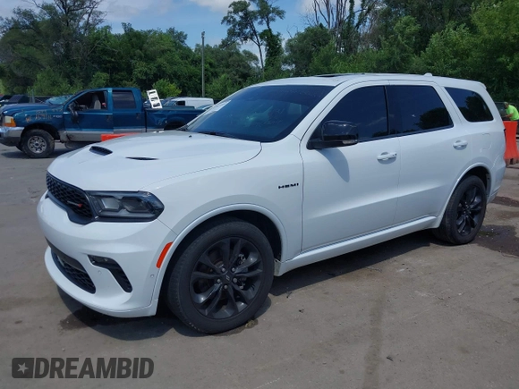2022 Dodge Durango R/T with VIN 1C4SDJCT4NC190660, listed as a IAAI auction lot 42669484 with 34,046 mi miles and . Bid and sale history available at DreamBid. Image 16.