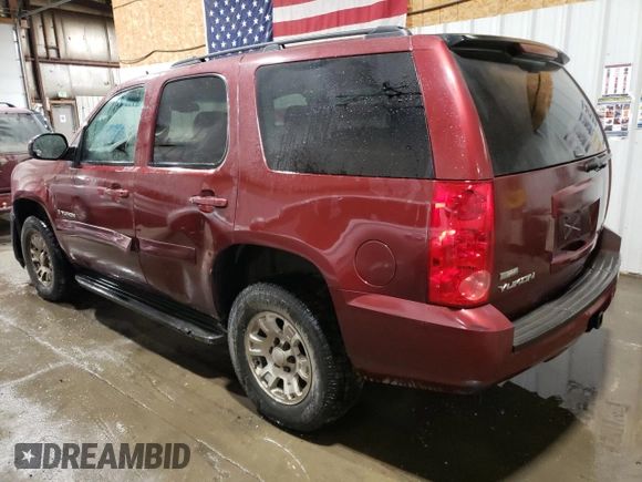 2008 GMC Yukon SLE w/3SB with VIN 1GKFK13058J161525, listed as a Copart auction lot 50884574 with 191,604 mi miles and Salvage Title. Bid and sale history available at carsss.com. Image 2.