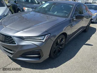 2021 Acura TLX w/Technology Package with VIN 19UUB5F45MA003903, listed as a Copart auction lot 50798105 with 46,620 mi miles and Salvage Title. Bid and sale history available at carsss.com. Image 2.