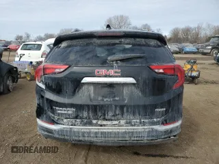 2020 GMC Terrain SLT with VIN 3GKALVEV5LL265232, listed as a Copart auction lot 46223335 with 94,704 mi miles and Salvage title. Bid and sale history available at DreamBid. Image 6.