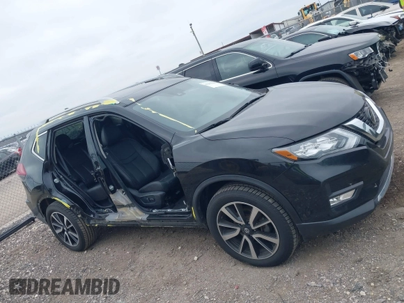 2020 Nissan Rogue S with VIN 5N1AT2MV2LC707998, listed as a IAAI auction lot 41281440 with 50,035 mi miles and . Bid and sale history available at DreamBid. Image 14.