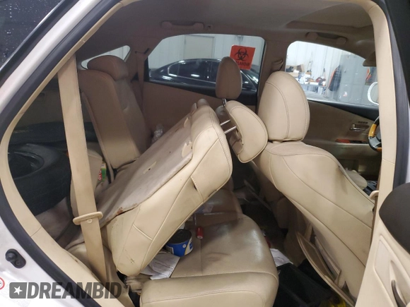 2010 Lexus RX 350 with VIN 2T2BK1BA7AC024703, listed as a Copart auction lot 51286455 with 175,231 mi miles and Non repairable. Bid and sale history available at DreamBid. Image 11.