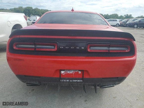 2019 Dodge Challenger R/T Scat Pack with VIN 2C3CDZFJ0KH505772, listed as a Copart auction lot 66932054 with 0 mi miles and Salvage Title. Bid and sale history available at carsss.com. Image 6.