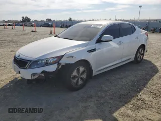 2013 Kia Optima Hybrid LX with VIN KNAGM4AD2D5061996, listed as a Copart auction lot 73626924 with 325,616 mi miles and Salvage Title. Bid and sale history available at carsss.com. Image 1.