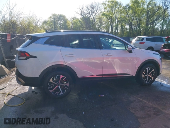 2023 Kia Sportage EX with VIN KNDPVCAG5P7077588, listed as a IAAI auction lot 42021931 with 26,195 mi miles and . Bid and sale history available at carsss.com. Image 13.
