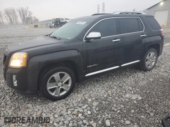 2015 GMC Terrain Denali with VIN 2GKALUEK4F6292611, listed as a Copart auction lot 43022335 with 124,229 mi miles and Salvage Title. Bid and sale history available at carsss.com. Image 1.