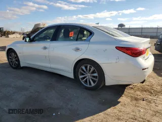 2017 Infiniti Q50 2.0t Sport with VIN JN1CV7AR9HM681349, listed as a Copart auction lot 79886244 with 67,874 mi miles and Salvage Title. Bid and sale history available at carsss.com. Image 2.