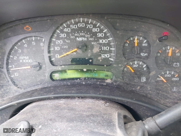 2005 Chevrolet Silverado 1500 Work Truck with VIN 1GCEC14XX5Z340818, listed as a IAAI auction lot 41729984 with 191,704 mi miles. Bid and sale history available at carsss.com. Image 7.