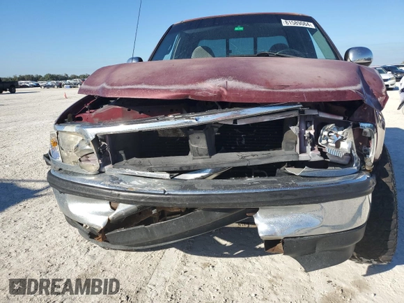 1998 Ford F-150 with VIN 1FTDX1722WNA08817, listed as a Copart auction lot 81589064 with 201,874 mi miles and Salvage title. Bid and sale history available at DreamBid. Image 5.