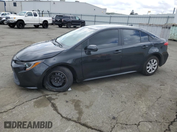 2021 Toyota Corolla LE with VIN 5YFEPMAE0MP250871, listed as a Copart auction lot 51306205 with 96,230 mi miles and Clean Title. Bid and sale history available at carsss.com. Image 1.
