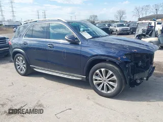 2020 Mercedes-Benz GLE 350 z VIN 4JGFB4KE7LA049386, wystawiony jako IAAI lot #42115197 z przebiegiem 54 149 mil mil oraz . Historia ofert i sprzedaży dostępna na DreamBid. Obrazek 1.