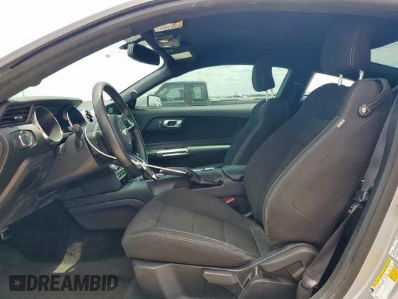 2015 Ford Mustang V6 with VIN 1FA6P8AM3F5385769, listed as a Copart auction lot 55834055 with 77,352 mi miles and Clean title. Bid and sale history available at DreamBid. Image 7.