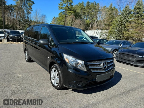 2020 Mercedes-Benz Metris with VIN W1WV0FEY9L3688689, listed as a Copart auction lot 52862564 with 164,030 mi miles and . Bid and sale history available at DreamBid. Image 1.
