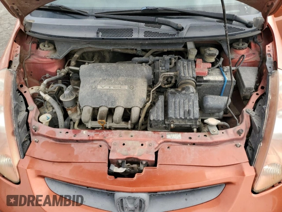 2007 Honda Fit Sport with VIN JHMGD37677S068338, listed as a Copart auction lot 48020315 with 233,297 mi miles and Salvage Title. Bid and sale history available at carsss.com. Image 12.