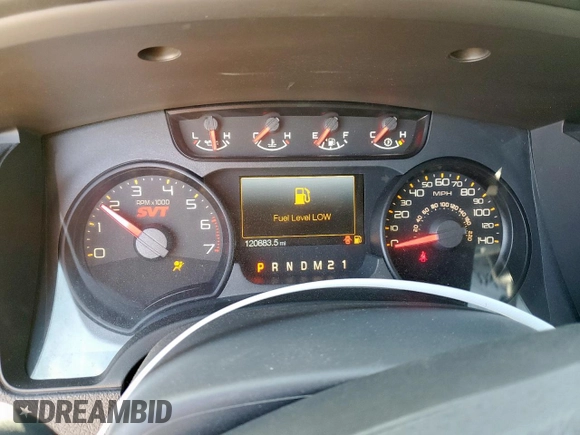 2014 Ford F-150 SVT Raptor with VIN 1FTFW1R62EFB99837, listed as a Copart auction lot 49648185 with 120,883 mi miles and Salvage Title. Bid and sale history available at carsss.com. Image 9.