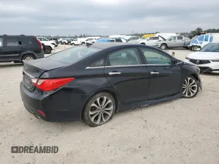 2014 Hyundai Sonata SE with VIN 5NPEC4AC8EH816221, listed as a Copart auction lot 44825285 with 128,043 mi miles and Salvage Title. Bid and sale history available at DreamBid. Image 3.