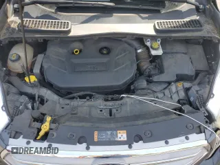 2018 Ford Escape Titanium with VIN 1FMCU9J91JUA47420, listed as a Copart auction lot 61846795 with 77,246 mi miles and Salvage title. Bid and sale history available at DreamBid. Image 12.