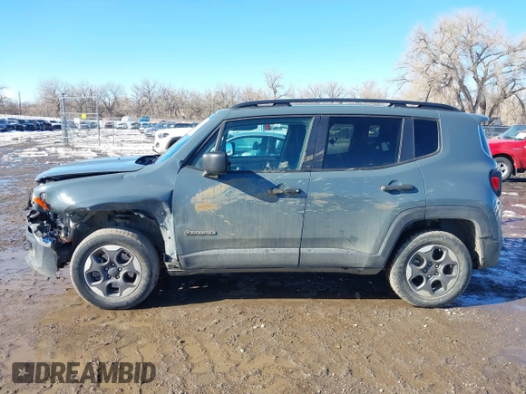 2018 Jeep Renegade Sport with VIN ZACCJBAHXJPG69723, listed as a IAAI auction lot 41576824 with 49,758 mi miles and . Bid and sale history available at DreamBid. Image 14.
