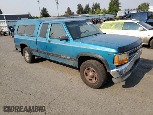 1994 Dodge Dakota z VIN 1B7GG23X3RW126913, wystawiony jako Copart lot #69046074 z przebiegiem 308 676 mil mil oraz Szkoda całkowita • Salvage title. Historia ofert i sprzedaży dostępna na DreamBid. Obrazek 4.