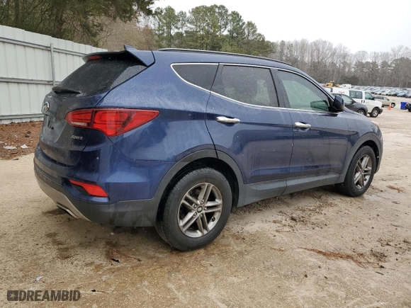 2017 Hyundai Santa Fe Sport 2.4L with VIN 5XYZU3LB3HG454100, listed as a Copart auction lot 45971855 with 102,483 mi miles and Clean Title. Bid and sale history available at carsss.com. Image 3.