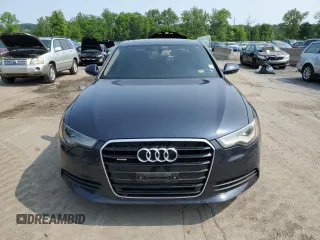 2015 Audi A6 Premium Plus with VIN WAUGFAFC4FN002525, listed as a Copart auction lot 60429015 with 73,835 mi miles and Salvage title. Bid and sale history available at DreamBid. Image 5.