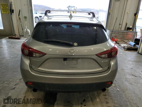 2014 Mazda 3 S Touring with VIN JM1BM1L34E1104095, listed as a Copart auction lot 88981145 with 208,269 mi miles and Non Repairable. Bid and sale history available at DreamBid. Image 6.