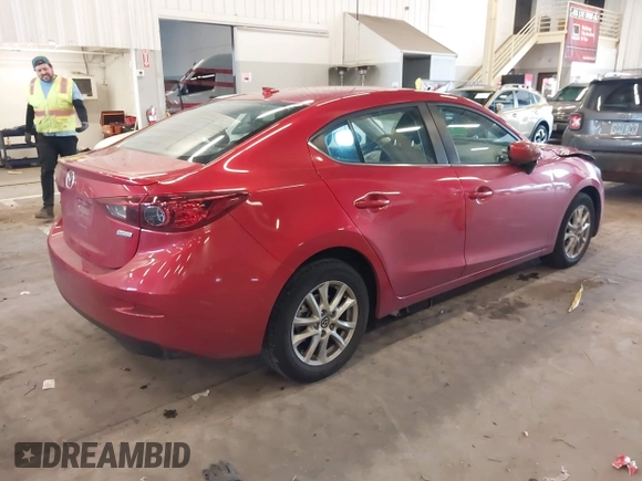 2014 Mazda 3 i Grand Touring with VIN JM1BM1W70E1202281, listed as a IAAI auction lot 41946081 with 55,536 mi miles and . Bid and sale history available at DreamBid. Image 4.