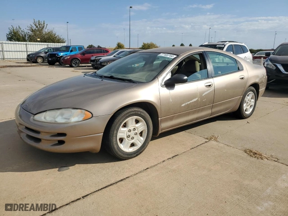 2002 Dodge Intrepid SE with VIN 2B3HD46R82H142150, listed as a Copart auction lot 77165744 with 0 mi miles and Clean Title. Bid and sale history available at carsss.com. Image 1.