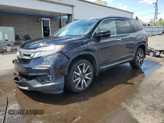 2022 Honda Pilot Elite z VIN 5FNYF6H06NB030069, wystawiony jako Copart lot #56132865 z przebiegiem 55 377 mil mil oraz Szkoda całkowita • Salvage title. Historia ofert i sprzedaży dostępna na DreamBid. Obrazek 1.