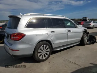 2017 Mercedes-Benz GLS 450 with VIN 4JGDF6EE0HA889259, listed as a Copart auction lot 47283474 with 47,485 mi miles and . Bid and sale history available at DreamBid. Image 3.