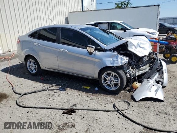 2017 Ford Fiesta SE with VIN 3FADP4BJ1HM139868, listed as a Copart auction lot 52234675 with 0 mi miles and Non Repairable. Bid and sale history available at carsss.com. Image 4.