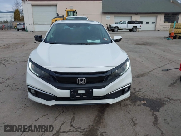 2019 Honda Civic Sedan EX with VIN 19XFC1F30KE015570, listed as a IAAI auction lot 41663514 with 152,084 mi miles. Bid and sale history available at carsss.com. Image 12.