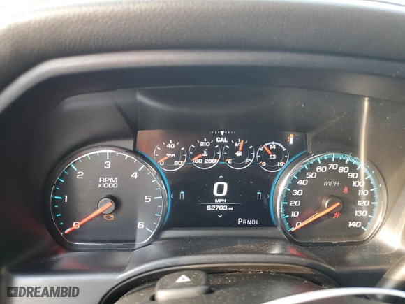 2018 GMC Sierra 1500 Denali with VIN 3GTU2PEJ0JG450444, listed as a Copart auction lot 46839075 with 62,703 mi miles and Salvage Title. Bid and sale history available at carsss.com. Image 9.