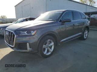 2020 Audi Q7 Premium Plus with VIN WA1LJAF74LD008419, listed as a Copart auction lot 45913674 with 95,053 mi miles and . Bid and sale history available at DreamBid. Image 1.