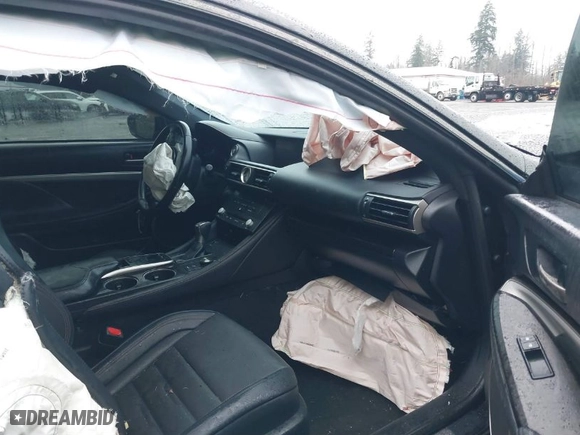 2018 Lexus RC with VIN JTHHZ5BC0J5019146, listed as a IAAI auction lot 41251275 with 66,827 mi miles. Bid and sale history available at carsss.com. Image 5.