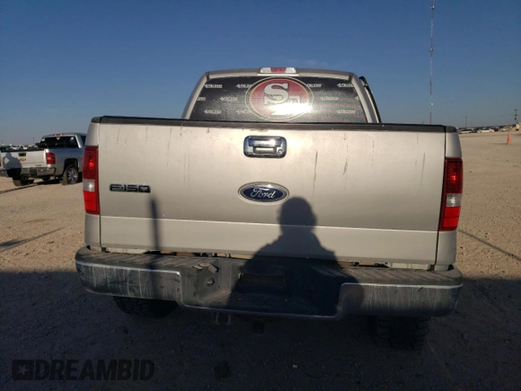 2005 Ford F-150 XLT with VIN 1FTPW14595KE68930, listed as a Copart auction lot 47128095 with 246,420 mi miles and Salvage Title. Bid and sale history available at carsss.com. Image 6.