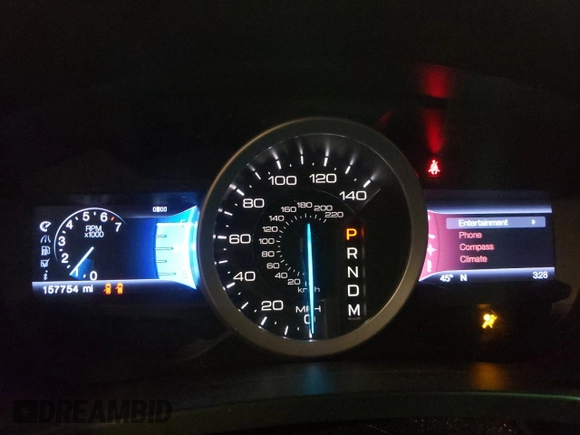 2013 Ford Explorer XLT with VIN 1FM5K8D89DGA21579, listed as a Copart auction lot 47998545 with 157,754 mi miles and Salvage Title. Bid and sale history available at DreamBid. Image 9.