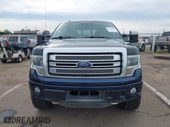 2014 Ford F-150 XL with VIN 1FTFW1ET7EFA52599, listed as a IAAI auction lot 41848890 with 154,353 mi miles. Bid and sale history available at carsss.com. Image 12.