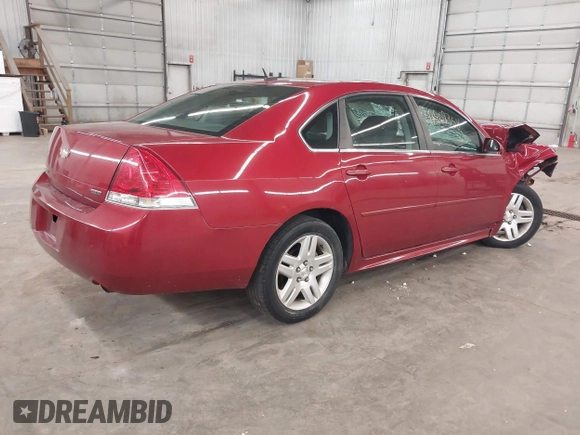 2014 Chevrolet Impala LT with VIN 2G1WB5E36E1133855, listed as a IAAI auction lot 41969358 with 148,897 mi miles and . Bid and sale history available at DreamBid. Image 4.