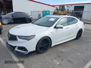 2019 Acura TLX w/A-Spec Pkg with VIN 19UUB1F60KA006344, listed as a IAAI auction lot 41429268 with 113,805 mi miles. Bid and sale history available at carsss.com. Image 17.