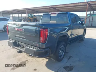 2021 GMC Sierra 1500 AT4 with VIN 3GTP9EED6MG155344, listed as a IAAI auction lot 41224538 with 1 mi miles. Bid and sale history available at carsss.com. Image 4.